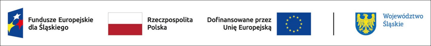  Logotypy programu Fundusze Europejskie dla Śląskiego 2021-2027 