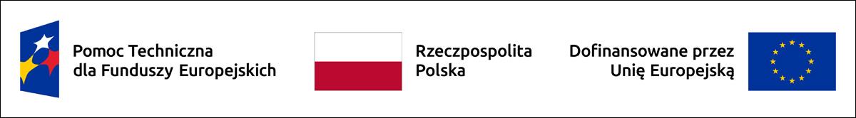 Logotypy Pomoc Techniczna dla Funduszy Europejskich