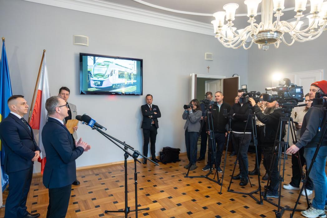 Konferencja prasowa. 