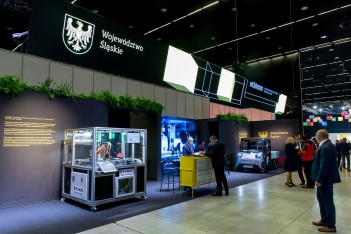 Stoisko Województwa Śląskiego podczas XII Europejskiego Kongresu Gospodarczego