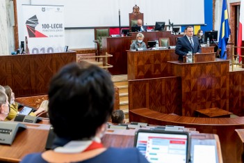 Sesja Sejmiku Województwa Śląskiego. fot. Tomasz Żak / UMWS 