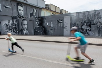 Mural na stulecie Powstań Śląskich