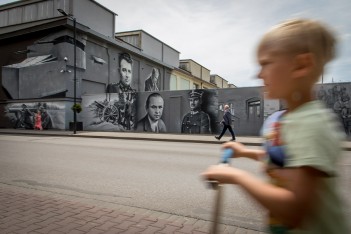 Mural z okazji 100. rocznicy wybuchu III Powstania Śląskiego