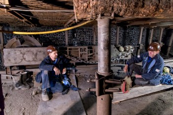 Guido w hołdzie strajkującym w kopalni „Piast”