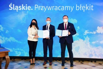 Śląskie przywraca błękit