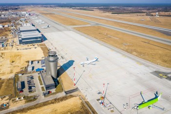 Nowa płyta postojowa w Katowice Airport