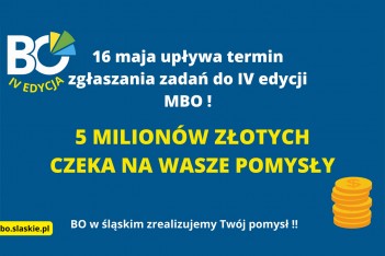 MBO: zgłaszanie zadań tylko do 16 maja