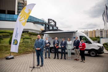  Mobilne Centrum Digitalizacji. fot. Tomasz Żak / UMWS 