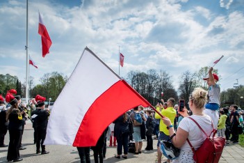 Obchody Dnia Flagi Rzeczypospolitej Polskiej w Parku Śląskim