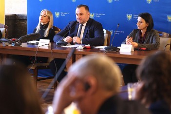  Spotkanie z przedstawicielami Ukrainy. fot. Andrzej Grygiel / UMWS 