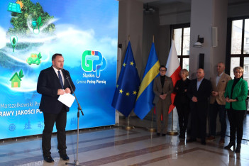  Marszałkowski Program Poprawy Jakości Powietrza - konferencja prasowa. fot. Andrzej Grygiel / UMWS 