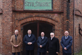  Konferencja prasowa dot. Szybu Staszic. fot. Andrzej Grygiel / UMWS 