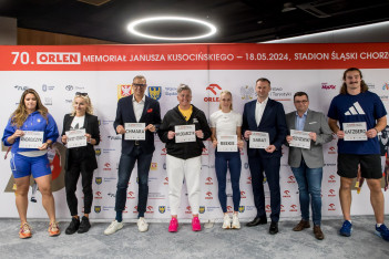  70 ORLEN Memoriał Janusza Kusocińskiego - konferencja prasowa. fot. Tomasz Żak / UMWS 