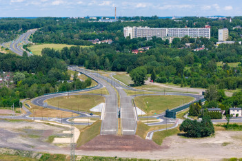  Trasa N-S w Rudzie Śląskiej. fot. arch. UMWS Maciej Dziąbek 