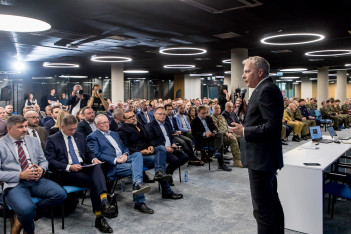  Konferencja „Obrona cywilna w praktyce. Jak zbudować tarczę obywatelską?” fot. Tomasz Żak / UMWS 