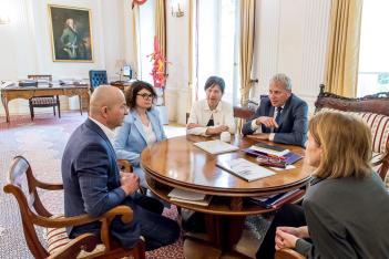 Złożenie wniosku w Ministerstwie Kultury i Dziedzictwa Narodowego . 