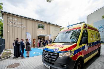  Otwarcie stacji WPR w Rudzie Śląskiej. fot. Tomasz Żak / UMWS 