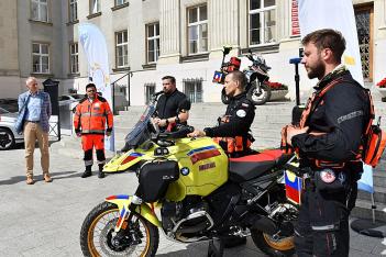  Motoambulans. fot. Patryk Pyrlik / UMWS 