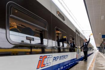 Pierwszy przejazd pociągiem InterCity. 