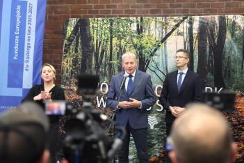  Konferencja prasowa. fot. Andrzej Grygiel / BP UMWS 