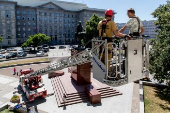 Ćwiczenia ewakuacji Urzędu Marszałkowskiego Województwa Śląskiego
