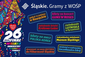 Śląskie gra z Wielką Orkiestrą Świątecznej Pomocy