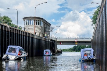  Śluza Łabędy na Kanale Gliwickim  