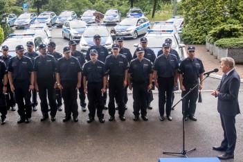 Nowe auta śląskiej policji