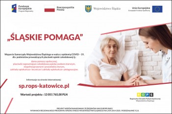 Projekt "Śląskie pomaga"