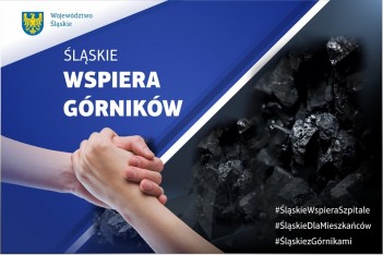 Śląskie wspiera górników / graf. UMWS 