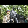 Złożenie wieńców przy pomniku Wojciecha Korfantego w Warszawie oraz na Grobie Nieznanego Żołnierza. fot. Patryk Pyrlik / UMWS 