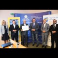 Wręczenie promes umów o dofinansowanie w siedzibie Regionalnej Izby Gospodarczej w Katowicach. fot. Patyk Pyrlik / UMWS 