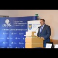 Wręczenie promes umów o dofinansowanie w siedzibie Regionalnej Izby Gospodarczej w Katowicach. fot. Patyk Pyrlik / UMWS 