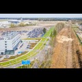  Budowa kolei na lotnisko w Pyrzowicach. fot. GTL 