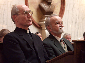  Laureaci Nagrody Honorowej abp. Alfons Nossol i Rajmund Hanke 