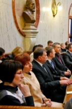  Wśród zaproszonych gości była m.in. sołtys Chałupek Anna Kwiecień 