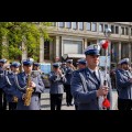  Uroczyste podniesienie flagi państwowej na placu Bolesława Chrobrego w Katowicach. fot. Andrzej Grygiel / UMWS 