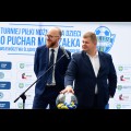 Losowanie drużyn Turnieju Silesia Cup o Puchar Marszałka Województwa Śląskiego. fot. Patryk Pyrlik / UMWS 