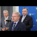  Podpisanie umowy dotyczącą przebudowy DW 925. fot. Andrzej Grygiel / UMWS 