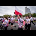  Z okazji Dnia Flagi ulicami Katowic przebiegli uczestnicy Biegu Bohaterów. fot. Tomasz Żak / UMWS 