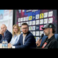  Konferencja prasowa dotycząca przyszłorocznego wydarzenia żużlowego na Stadionie Śląskim. fot Tomasz Żak / UMWS 