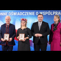  Podpisanie Trójstronnego Oświadczenie o Współpracy. fot. Andrzej Grygiel / UMWS 