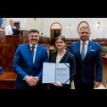  Inauguracyjna Sesja Młodzieżowego Sejmiku Województwa Śląskiego kadencji 2024-2026. fot. Tomasz Żak / UMWS 