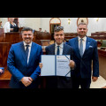  Inauguracyjna Sesja Młodzieżowego Sejmiku Województwa Śląskiego kadencji 2024-2026. fot. Tomasz Żak / UMWS 