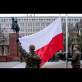  Uroczystości pod pomnikiem Józefa Piłsudskiego w Katowicach. fot. Tomasz Żak / UMWS 