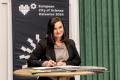 Konferecnja prasowa podczas Forum Przyszłości Miasta Nauki. 