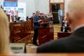 Uczestnicy forum w Sali Sejmu Śląskiego. 