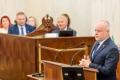Uczestnicy forum w Sali Sejmu Śląskiego. 