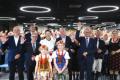 Uroczystośc wręczenie listów gratulacyjnych. 