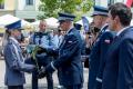 Policjanci podczas obchodów. 